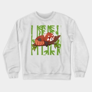 Kawaii Red Panda Crewneck Sweatshirt